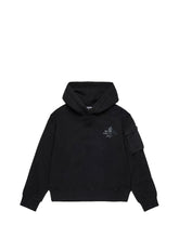 DSQUARED2 Felpa Dsquared Con Maple Leaf Nero Nero